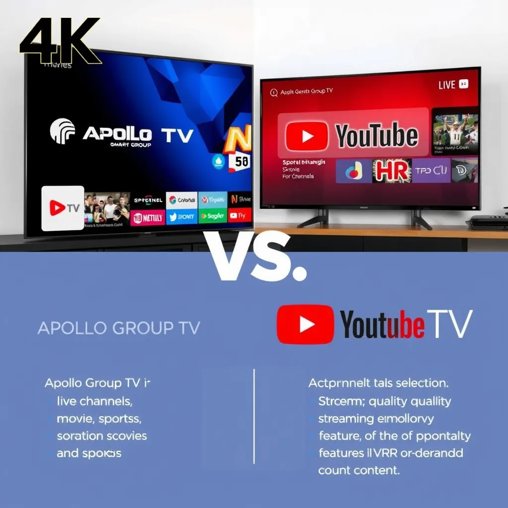 Apollo Group TV vs YouTube TV