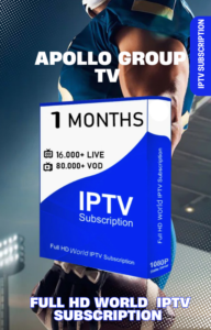 1 Month Subscription Apollo Group TV